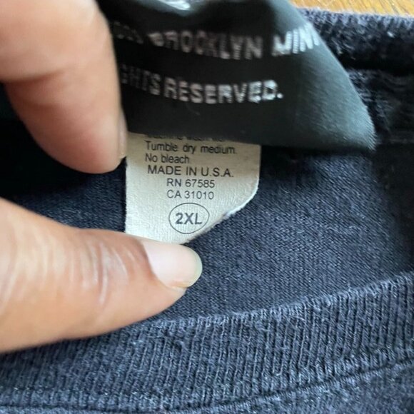 2005 Vintage The Notorious B I G Biggie Smalls Brooklyn Mint Brown 2XL T-Shirt u - Picture 7 of 7